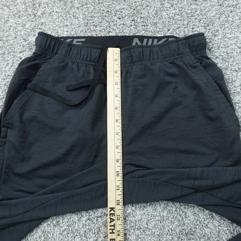 Nike Pants Mens S Black Yoga Dri Fit Jogger Sweatpants Workout Drawstring CZ2208